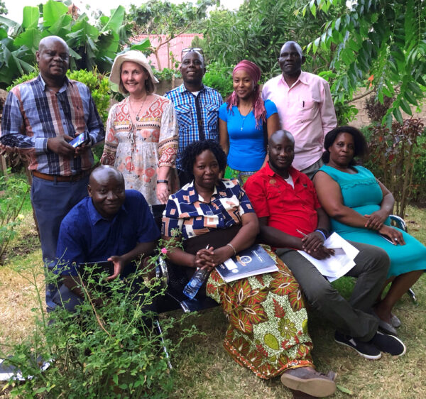 ABM's Julianne Stewart with Staff of Zambia Anglican Council during a Capacity Development Reflection led by ABM © Julianne Stewart, ABM