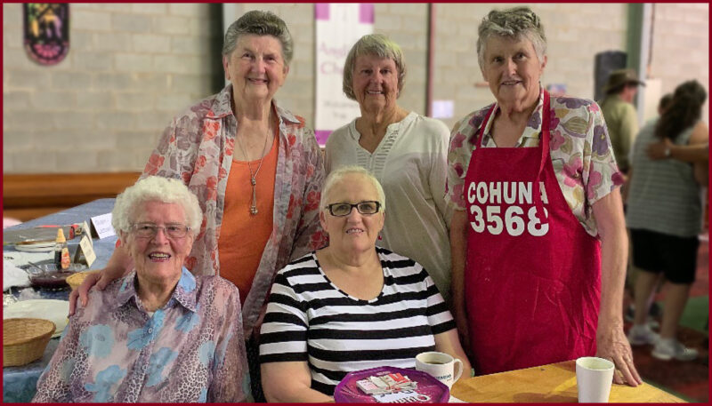 Members of Cohuna Anglican Parish and their guests enjoy a sumptuous morning tea on Shrove Tuesday’ © Cohuna Anglican Parish, 2020.