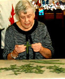 ABM Adelaide Auxiliary making palm crosses