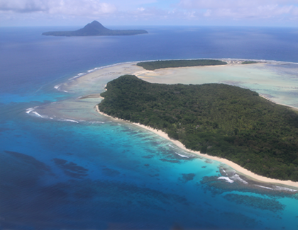 The beautiful islands of the Pacific