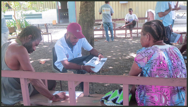 Anglican COVID-19 Response Team member explains how to wear a mask