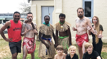  Aboriginal and Torres Strait Islander Dancers after the Reconciliation Luncheon