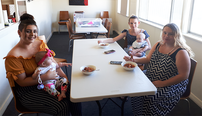 These young girls are enjoying the lunch they had cooked during their session with Hope for Life, one of the project supported by ABM’s Aboriginal & Torres Strait Islander Mission Grants.