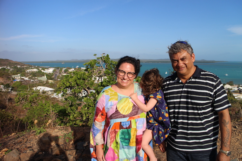 Rev’d Jasmine Dow with Fr Victor Joseph, Torres Strait Islander Priest. © Jasmine Dow, ABM