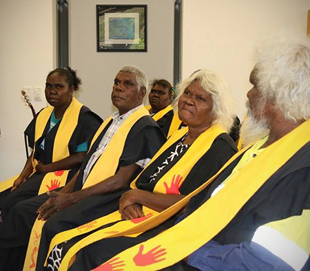 Denis Duncan at his graduation ceremony