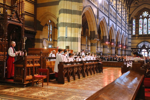 Service underway in St Paul's Cathedral