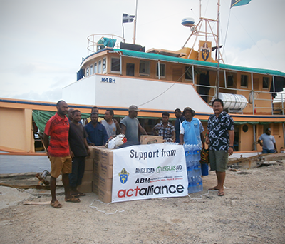 Disaster relief packed at Port Vila