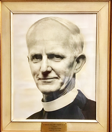 Portrait of the Rev’d Canon Frank Coaldrake MA ThL, Chairman of the Australian Board of Mission January 1957-July 1970.
