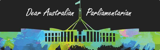 Letters to Australian Parliamentarians