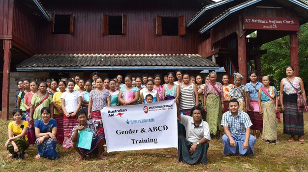 Participants at a Gender and ABCD training workshop. © CPM, 2017, used with permission.