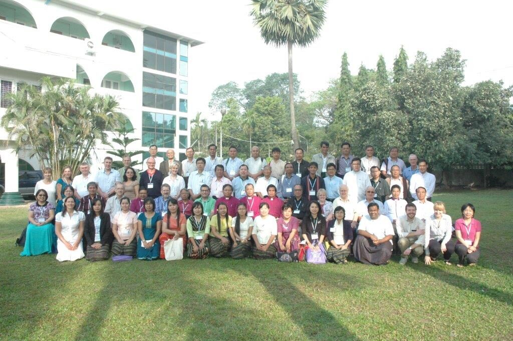 Participants of the Development Partners Roundtable held in February 2014.