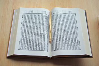 A bible printed by the Amity Foundation.