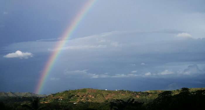 Rainbow in PNG