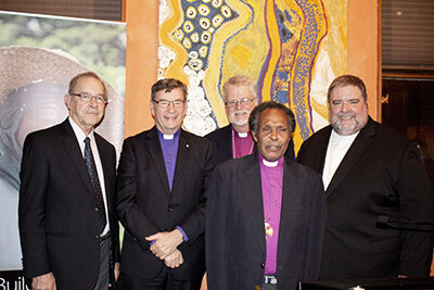 Bishops at ABM Board dinner