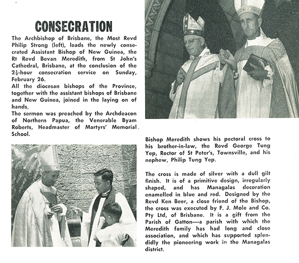 ABM Review 1967 - Bishop Bevan Meredith's consecration. 