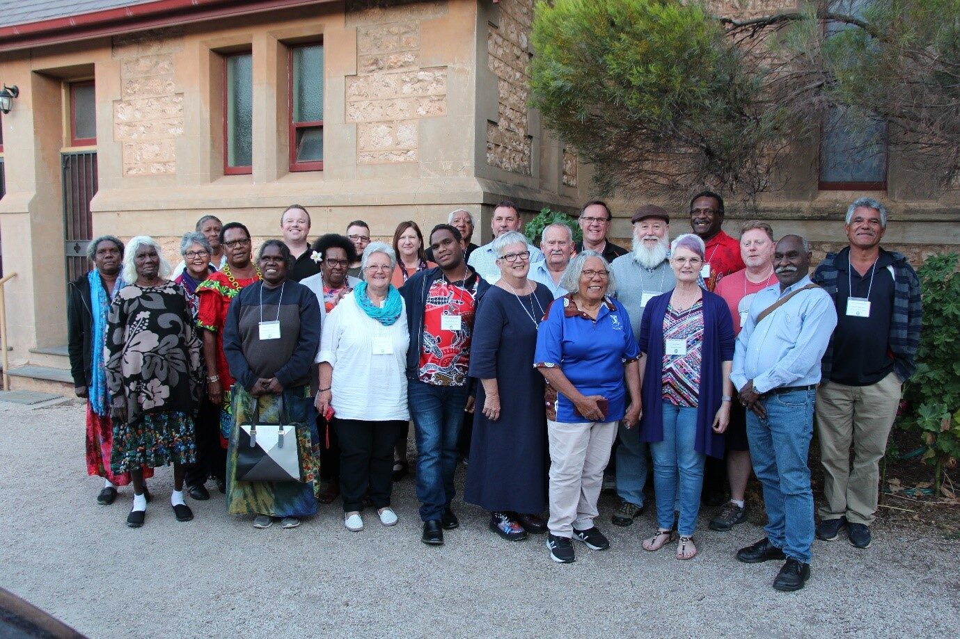 Members of the National Aboriginal and Torres Strait Islander Anglican Council (NATSIAC) at the 2019 Gathering in Adelaide. © ABM, 2019