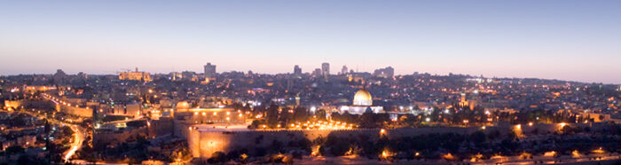 Jerusalem by night