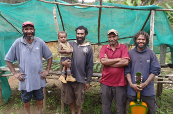 The Fikombaru nutrition project team. © ABM/Meagan Morrison, 2014.