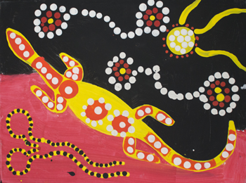 Art work by Gawura student Trangi Speedy-Coe. © Gawura 2015 Used with permission.