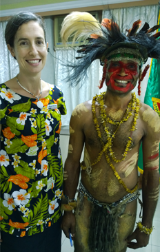 Meagan and Rodney at Rodney’s graduation from Tadian course. © Julianne Stewart/ABM, 2015