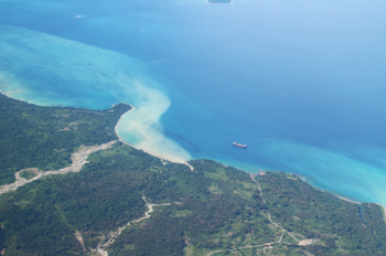 The beautiful Solomon Islands are threatened by the effects of man made disasters such as logging. © Jessica Sexton/ABM, 2014.