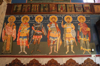 A collection of ancient saints