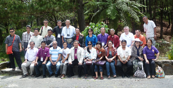 Participants of the strategic planning workshop in the Philippines.