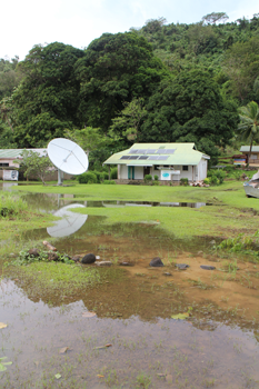 Flooding in Sola. ©ABM/Jess Sexton 2015