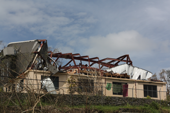 Cyclone damage in Port Vila. © ABM/Jess Sexton 2015