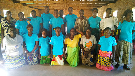 Members of a Gender Action Group. © Julianne Stewart/ABM 2017.