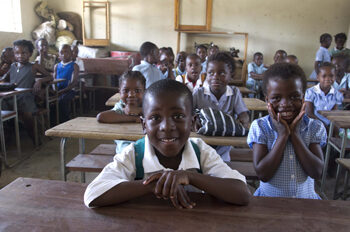 School children in Zambia. © ABM/Steve Daughtry 2011